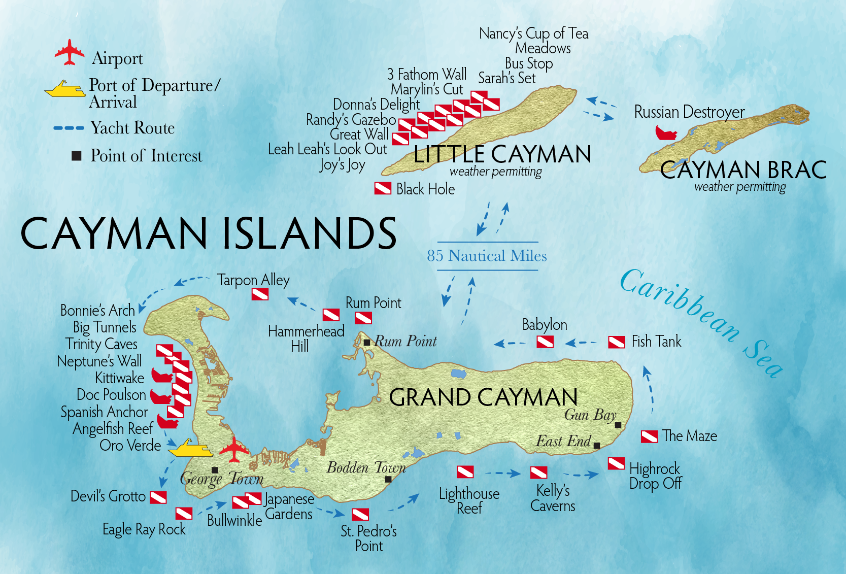 Cayman Islands® | Aggressor Adventures™